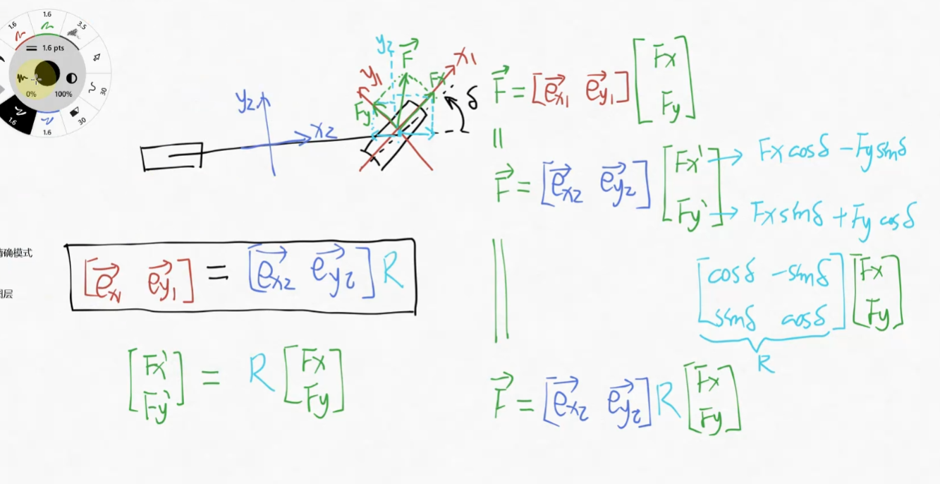 惯性坐标系和刚体坐标系